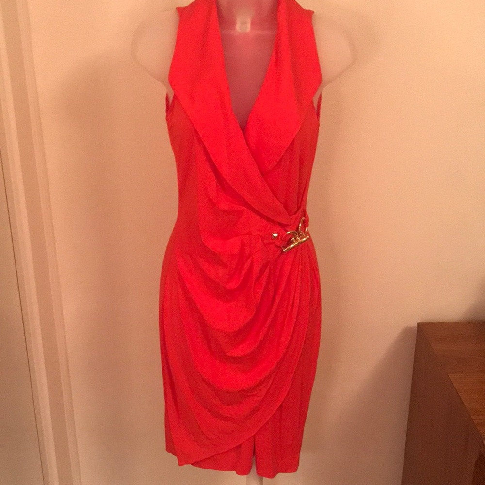 Cache Halter Dress